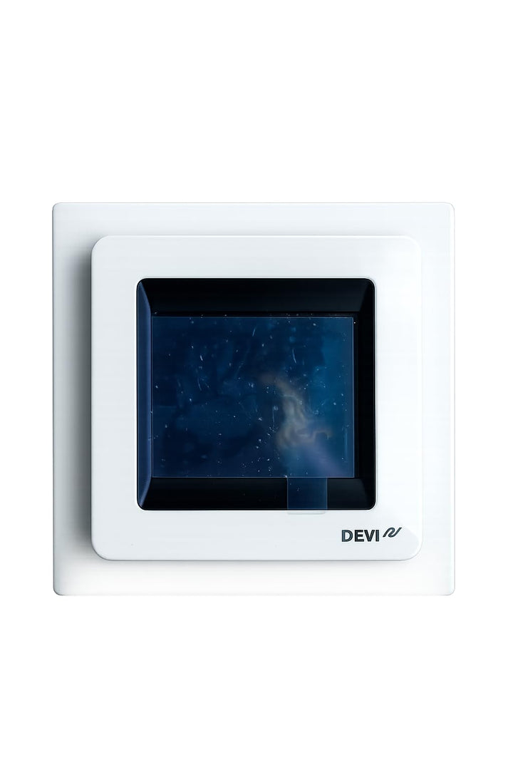 Devireg Touch Devi Thermostat für elektrische Fussbodenheizung Touchscreen Reinweiss 140F1064