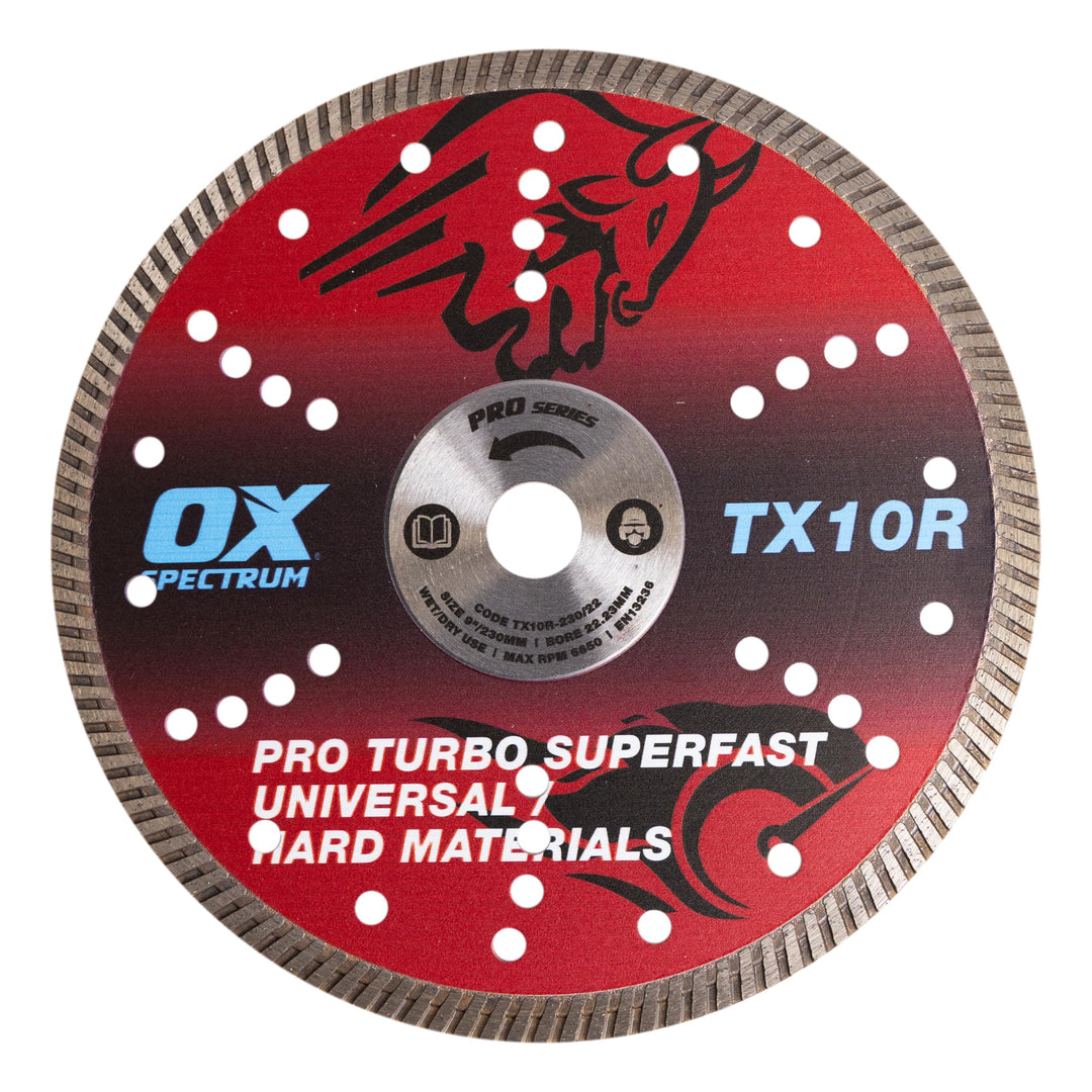 Spectrum Superior Turbo Dia Blade - Multi-Steel - 230/22.23mm, 230/22.23mm