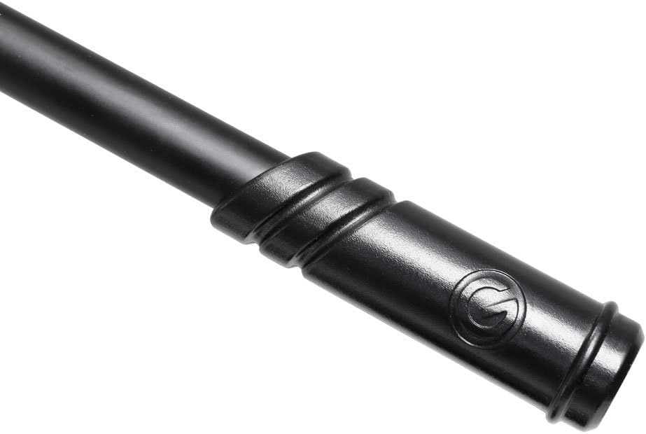 Gravity MS 2322 B - Mikrofonständer mit Tellerfuss und 2-Punkt Ausziehgalgen, 880 mm Galgen, schwarz