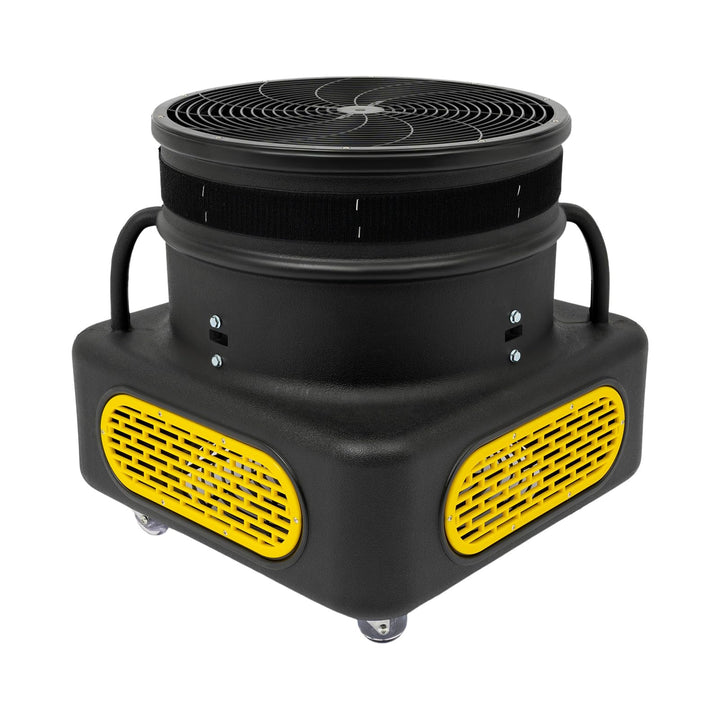 750W Gebläse für Aufblasbare Tänzer, 7m Sky Puppet Tänzerin Blower, Luftgebläse mit 4-Räder, 2800RPM