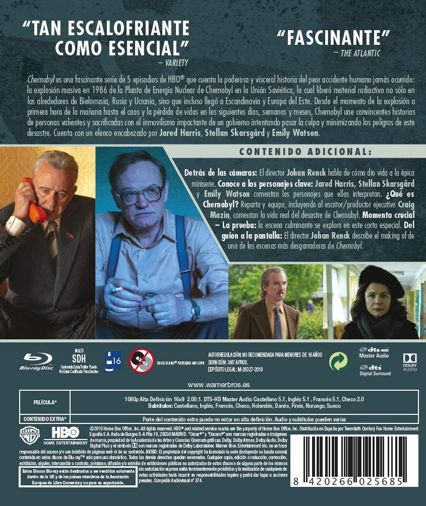 Chernobyl [Blu-ray], Blu-ray
