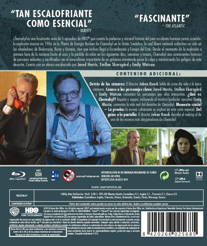 Chernobyl [Blu-ray], Blu-ray