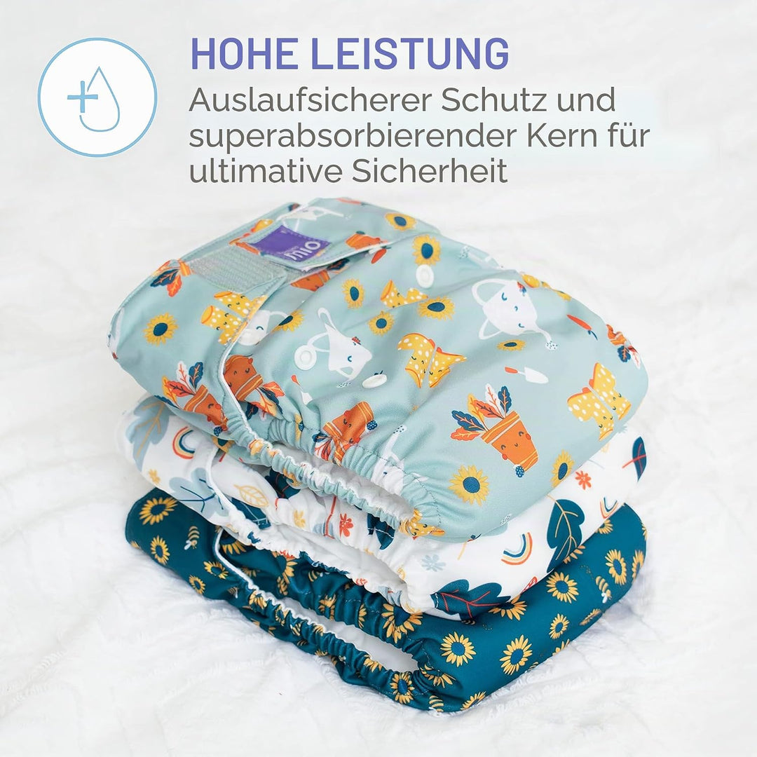 Bambino Mio, Miosolo Classic Wiederverwendbare Windeln Set