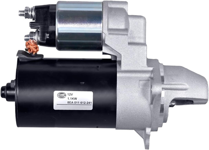 HELLA - Starter/Anlasser - 12V - 1.1kW - für u.a. Opel Corsa E (X15) - 8EA 011 612-241
