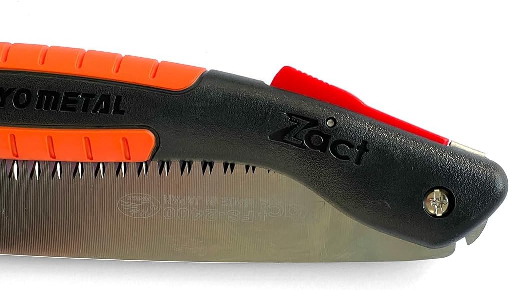 Klappsäge ZACT FS 2400 - Profi-Gartensäge aus japanischem Carbonstahl - Astsäge für Sträucher, Äste