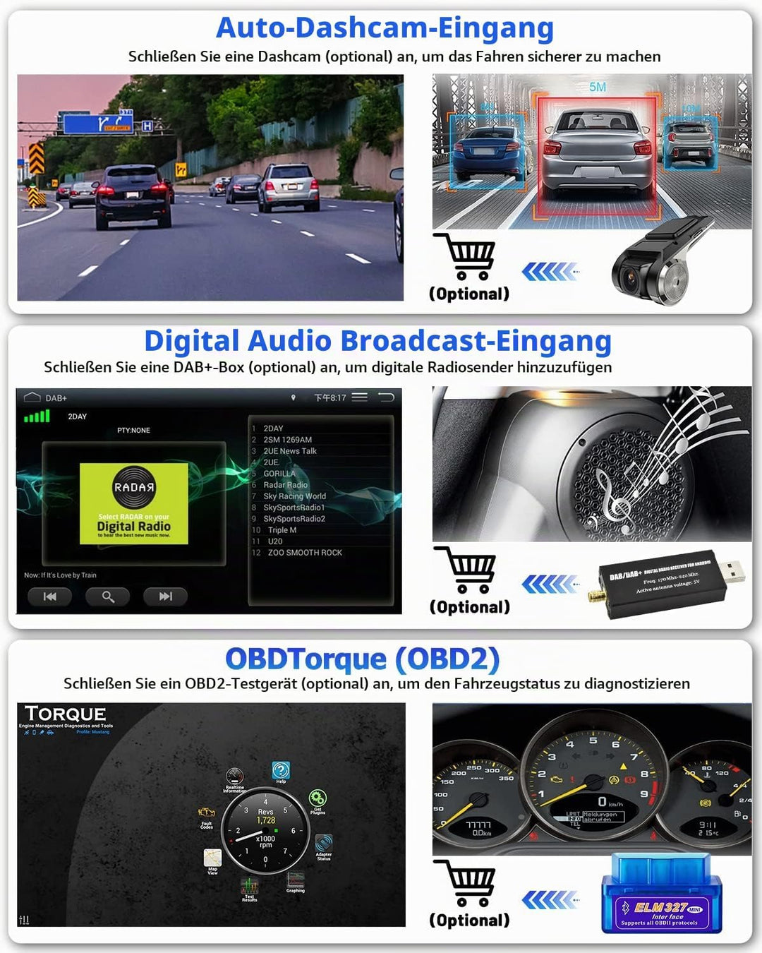 6+128GB Android Wireless Carplay Autoradio mit Navi für Nissan Qashqai J10 2006-2016 Android Auto Ra