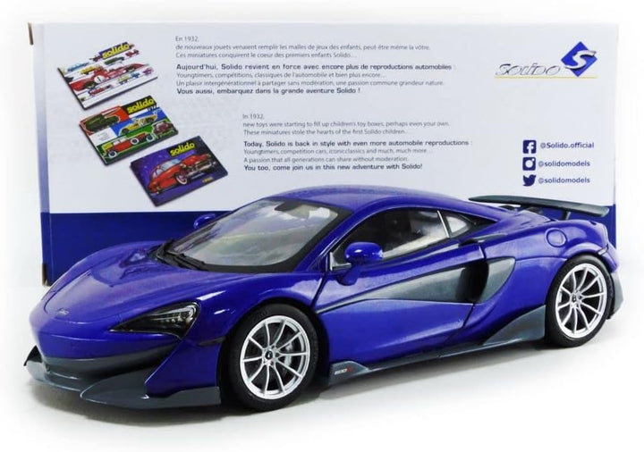 Solido McLaren 600LT violett, Violett