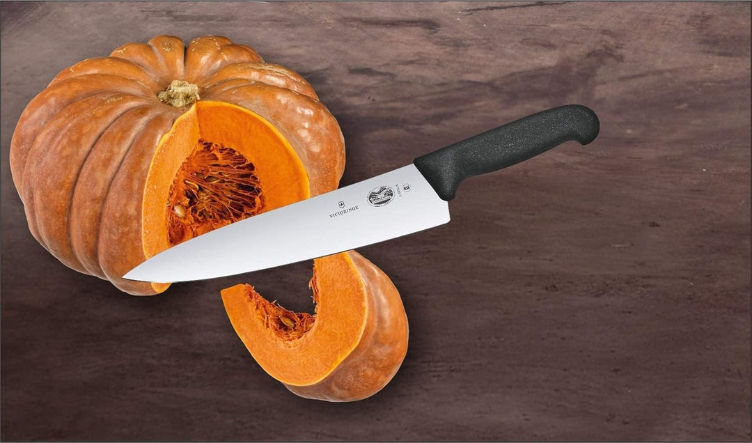 Victorinox Fibrox Tranchiermesser, 22cm, Rutschfest, Ergonomisch, Edelstahl, rostfrei, spülmaschinen