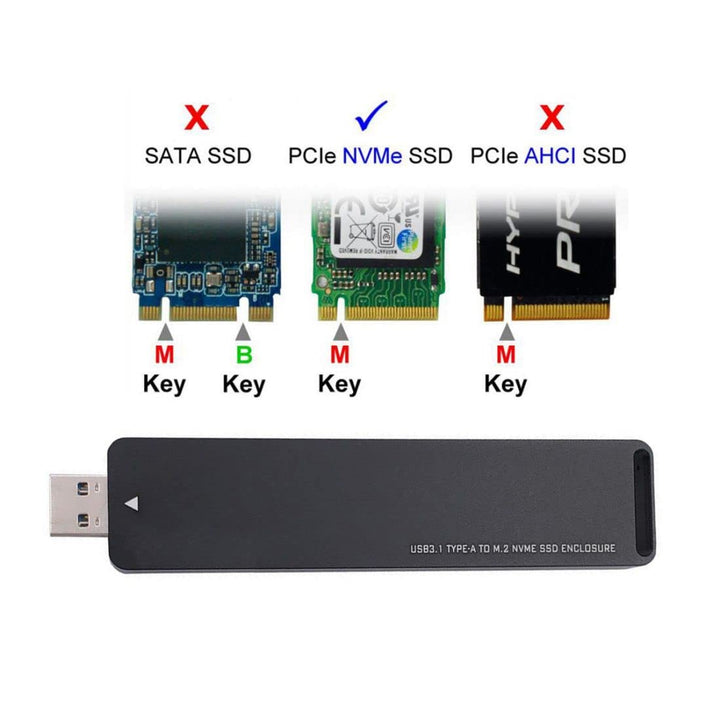 CY USB 3.0 to Nvme M-Key M.2 NGFF SSD External PCBA Conveter Adapter Card Flash Disk Type NVME to US