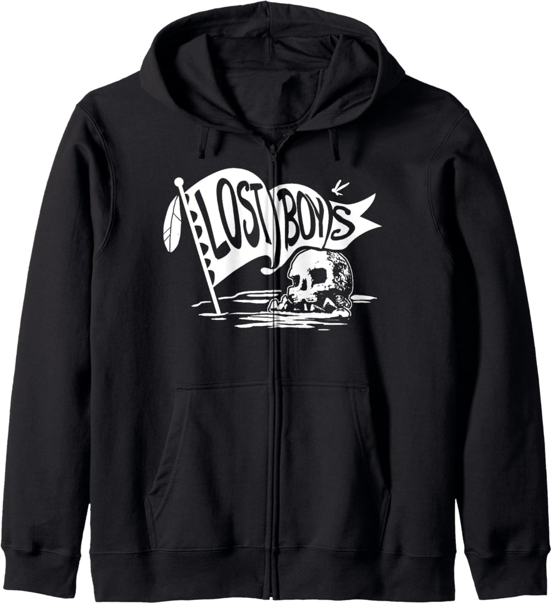 Disney Peter Pan The Lost Boys Skull Clan Banner Kapuzenjacke