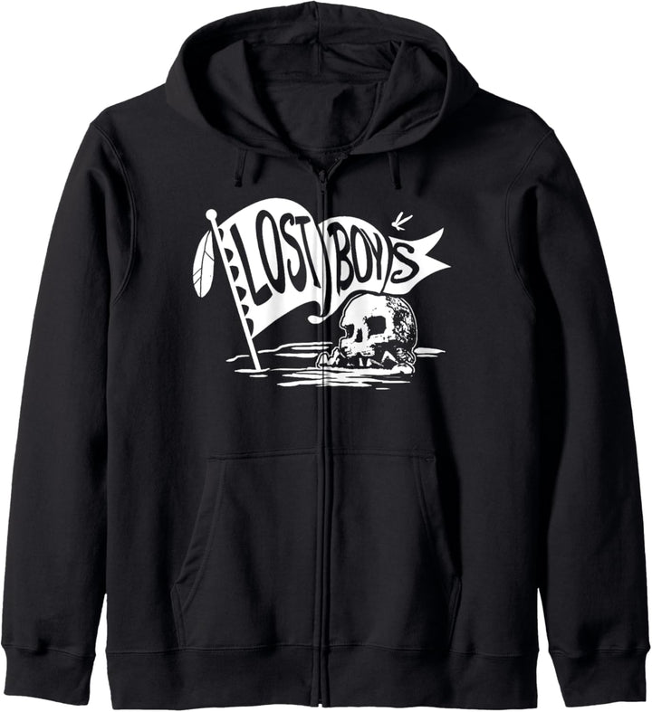Disney Peter Pan The Lost Boys Skull Clan Banner Kapuzenjacke