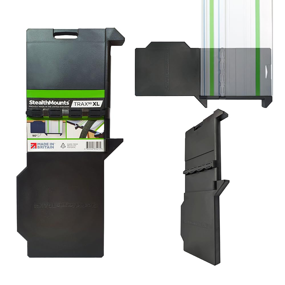 StealthMounts Trax90 XL Führungsschiene für Festool | 90° Winkelsägeführung für Tauchsägen, Tauchsäg