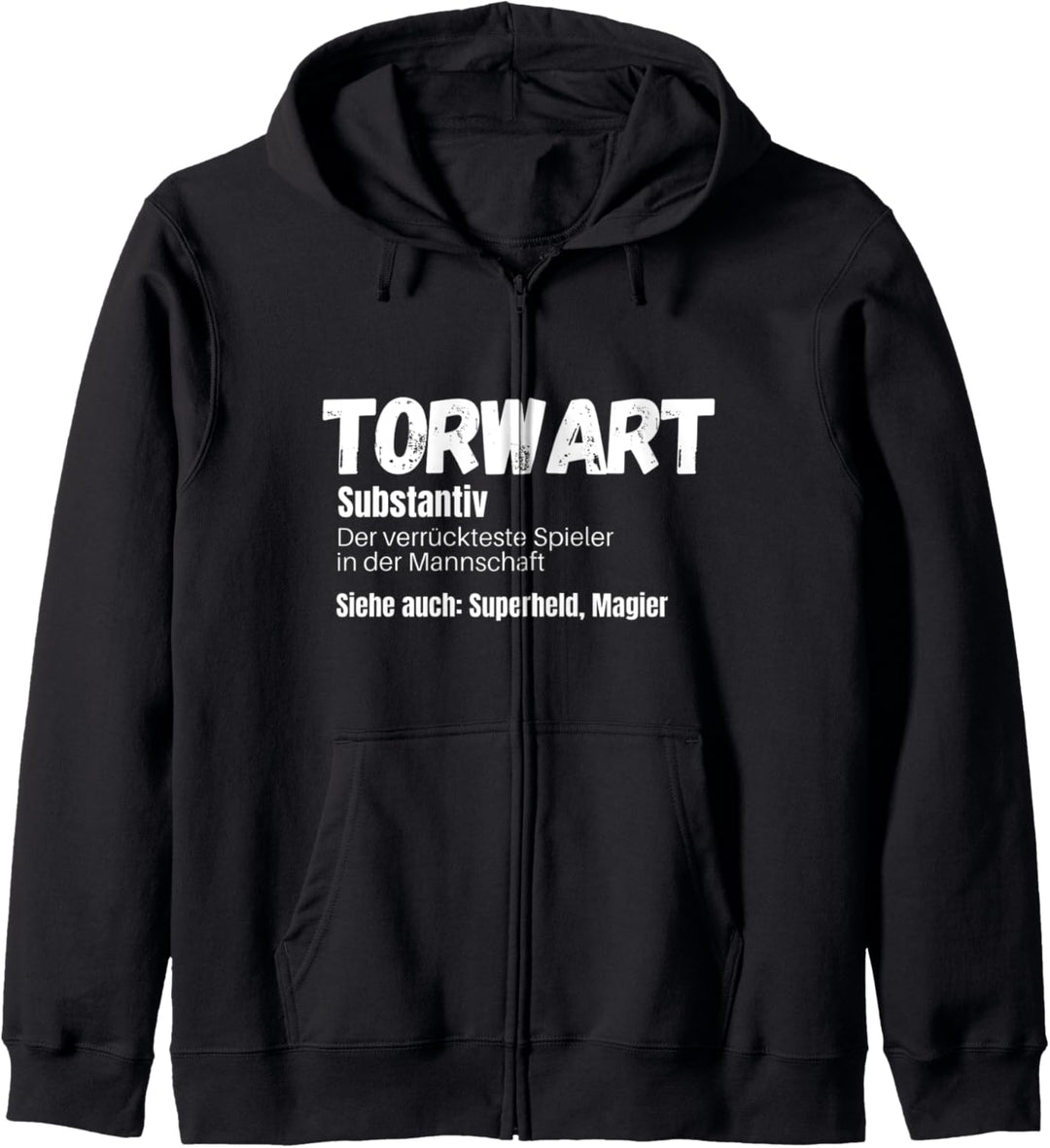 Lustiges Torwart Torwartin Torhüter Handball Hockey Geschenk Kapuzenjacke