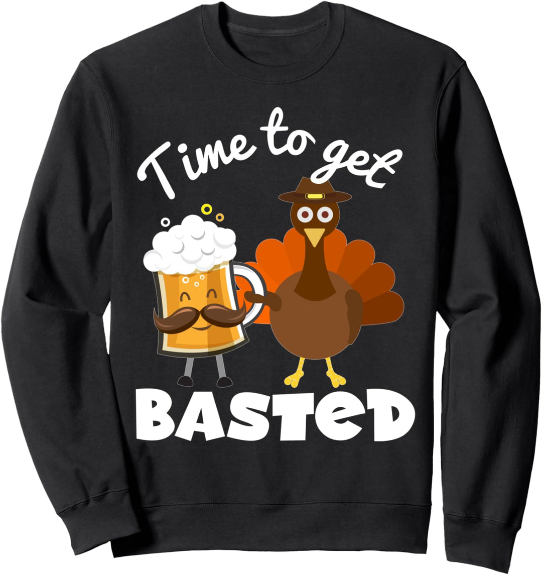 Lustiges Erntedankfest - Zeit, Wortspiel zu bekommen Sweatshirt
