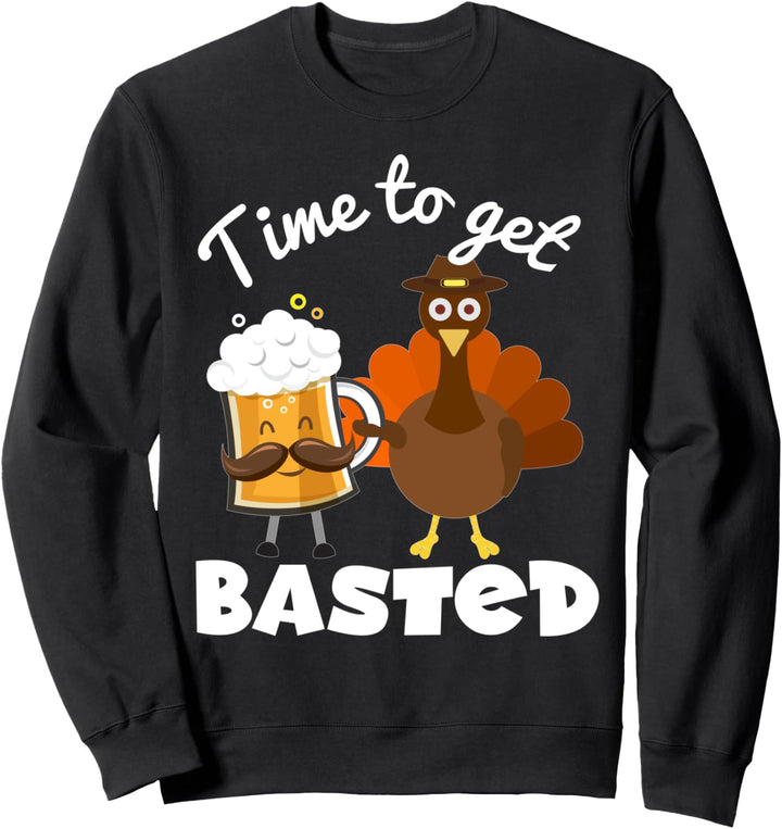 Lustiges Erntedankfest - Zeit, Wortspiel zu bekommen Sweatshirt