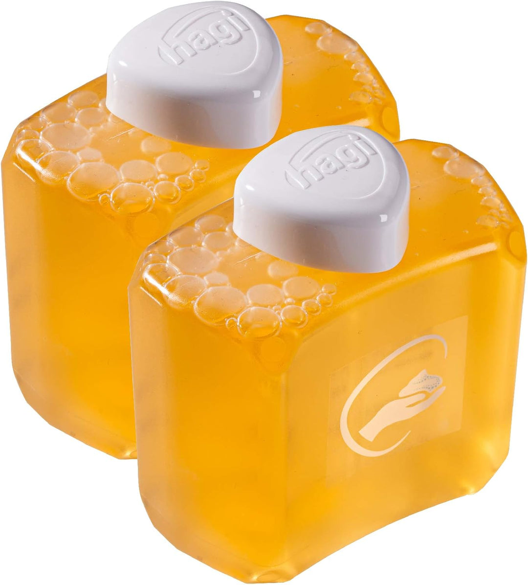 HAGI Schaumseife: Nachfüllpackung für den automatischen Schaumspender (Doppelpack 2 x 180 ml) 180 ml