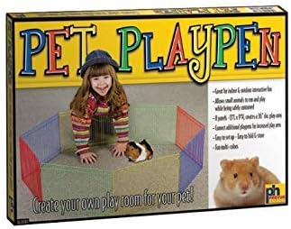 Prevue Pet Products Mehrfarbiger Laufstall für kleine Haustiere 40090, 8 Count (Pack of 1) 33 cm, 33