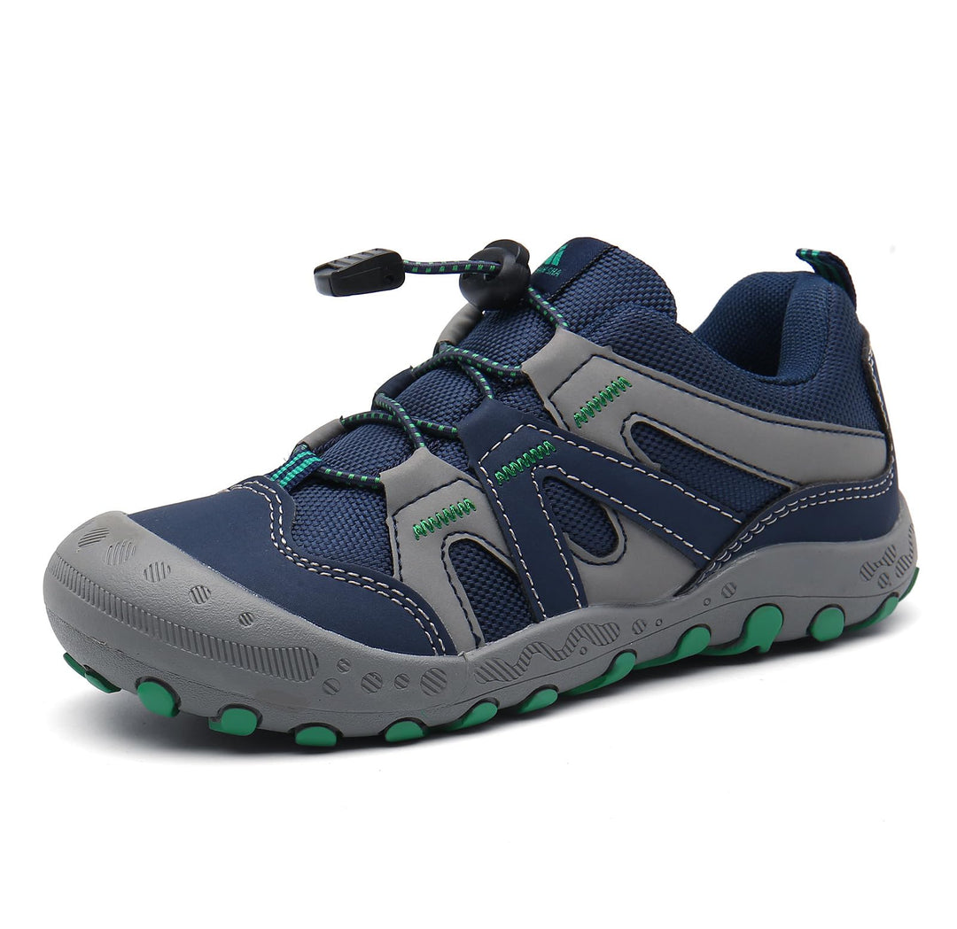 Mishansha Jungen Mädchen Wanderschuhe rutschfest Walkingschuhe Weich Flexibel Stabil Fitnessschuhe F