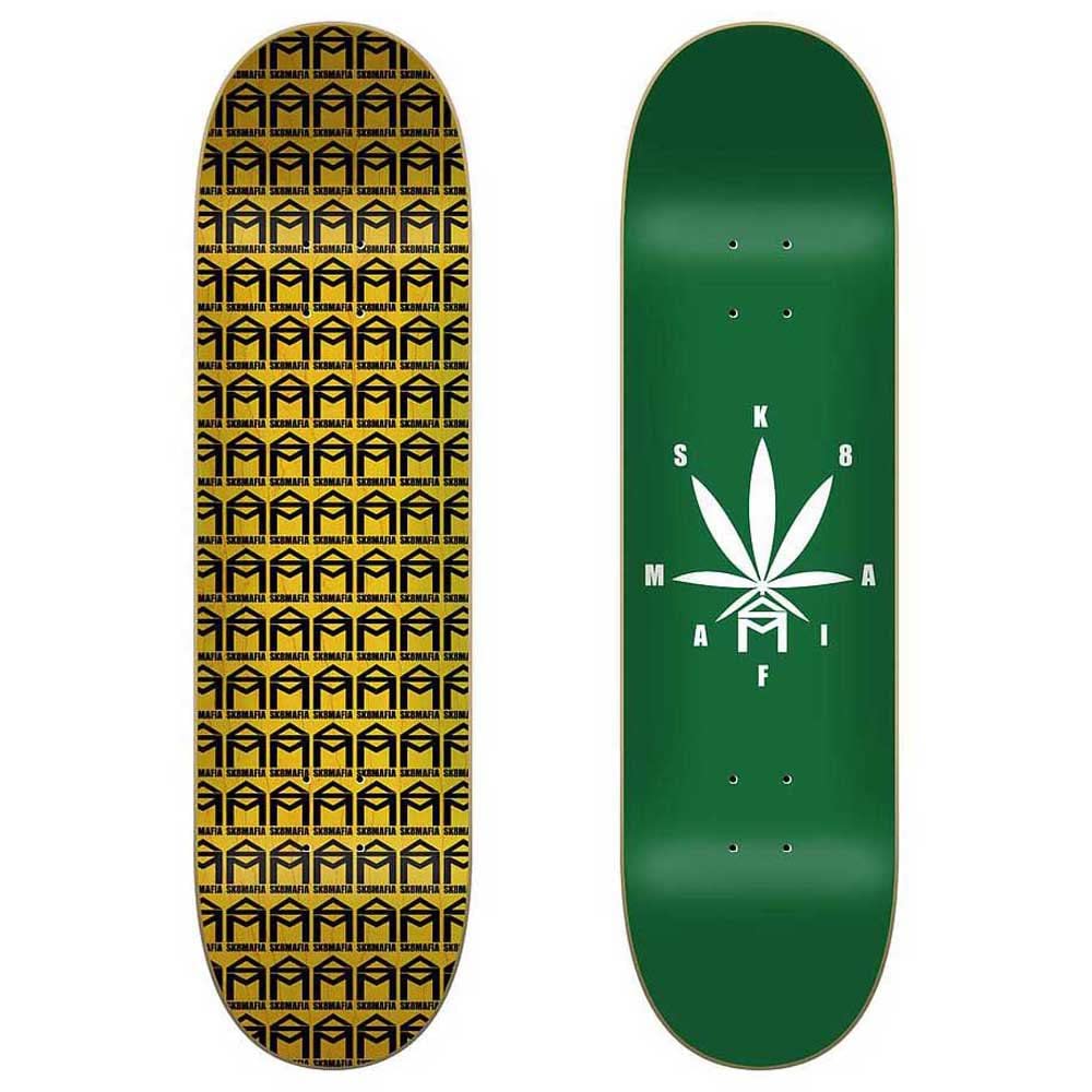 Sk8Mafia How High Green 8.625"x32" Deck Chassis, Mehrfarbig (Mehrfarbig), Einheitsgrösse