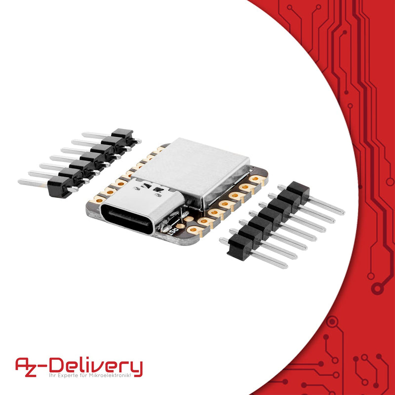 AZDelivery 3 x Hochwertiges Mini Entwicklungsplatine mit verschiedenen Schnittstellen und multifunkt