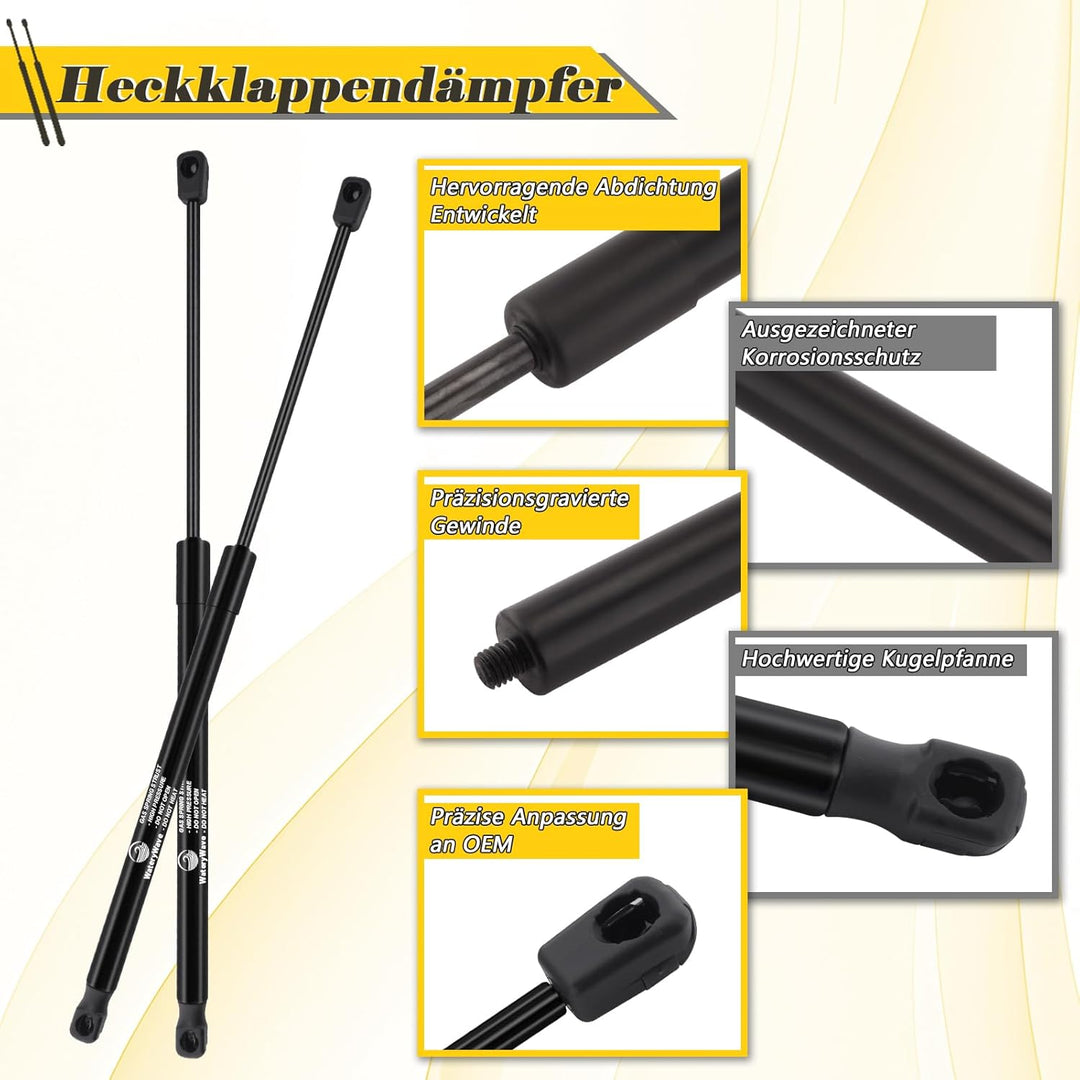2X Heckklappendämpfer für Mercedes-Benz GLK-Klasse X204 200 220 250 280 300 320 350 SUV 2008-2015 Ko