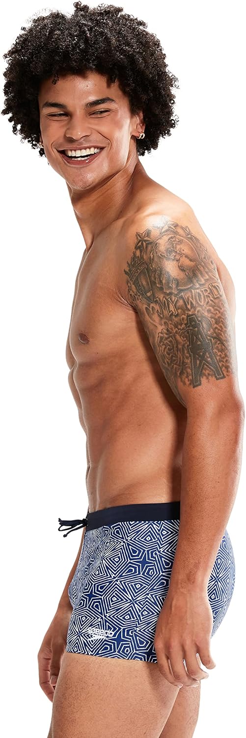 Speedo Herren Valmilton Aquashort 30 Ammonitblau/Weiss/Marineblau, 30 Ammonitblau/Weiss/Marineblau