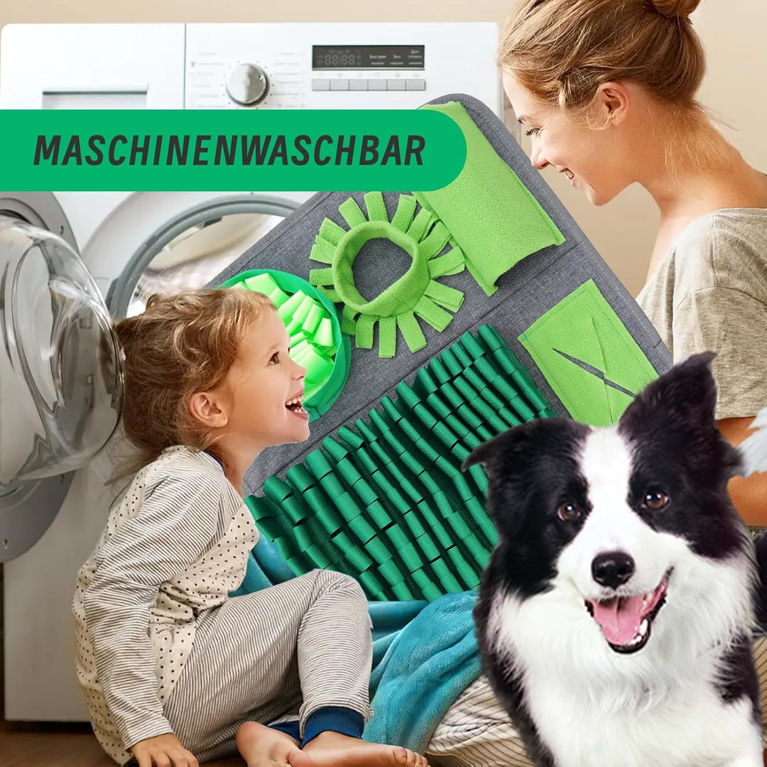 Schnüffelteppich Hund Haustier schnüffelmatte Interaktives Hundespielzeug Bestes Material Extrem hal
