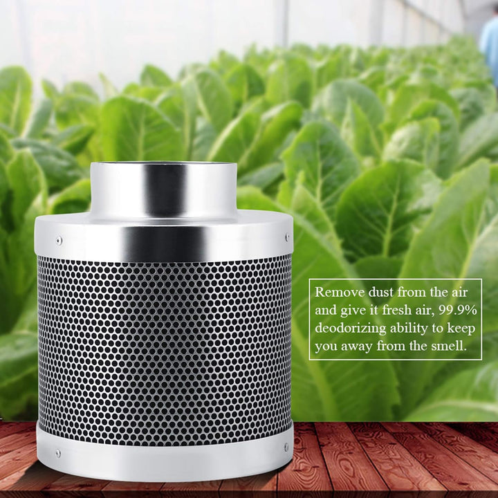 Kohlefilter Geruchsfilter RC412 Aktivkohlefilter Luft-Filter Abluft-Filter Grow Filter für Pflanzen