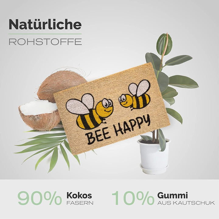 Entrando Kokos Fussmatte - 20 Stillvolle Designs - für die Haustür - innen, aussen, robust, wetterfe