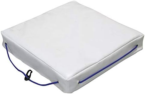 Orangemarine Einfaches schwimmfähiges Kissen Bianco 40 X 40 cm, Bianco 40 X 40 cm