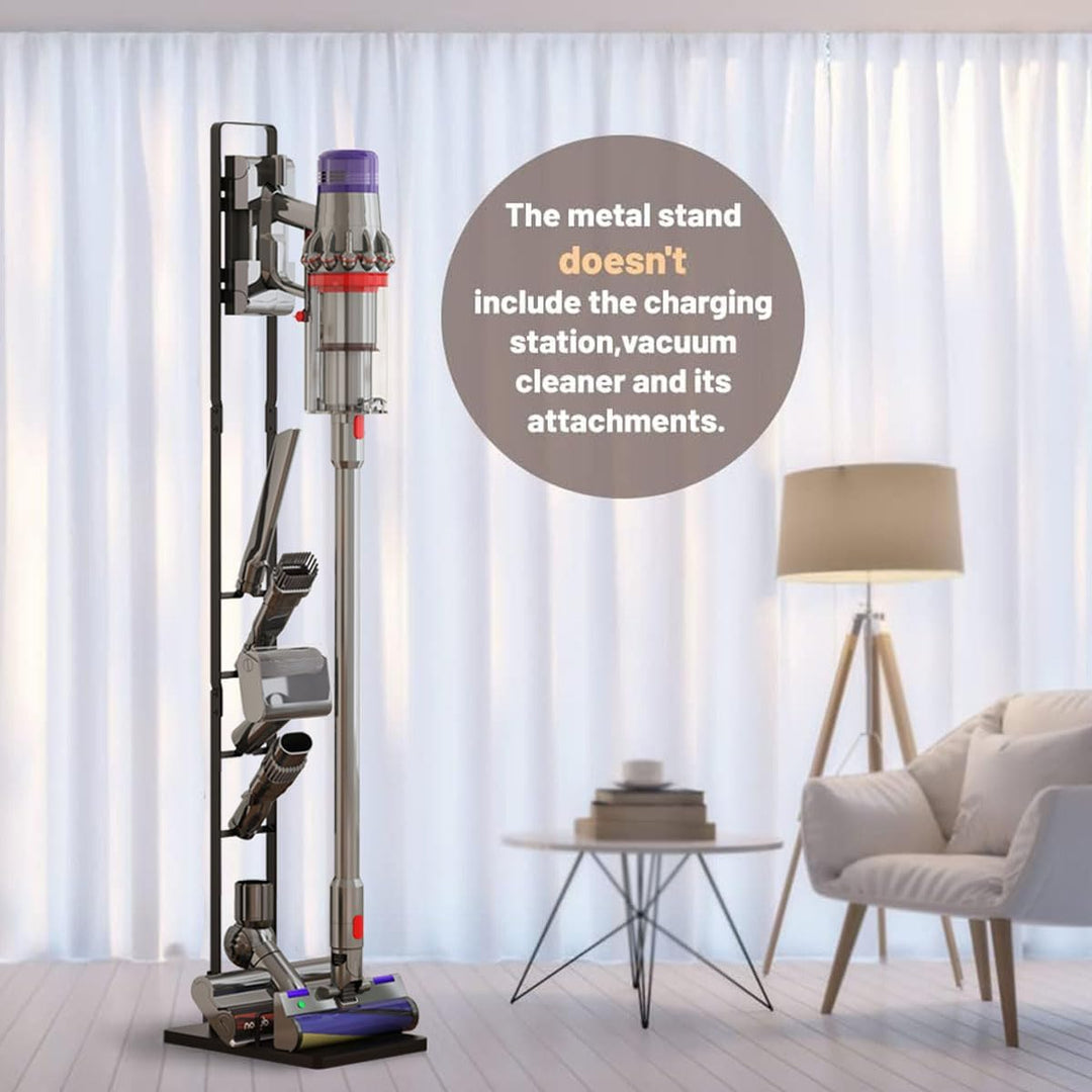Foho Ständer Kompatibel für Dyson V15s V15 V11 V10 V8 V7 V6, Halterung, Bodenständer, Zubehörhalter