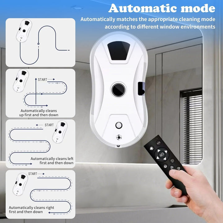 Osmo RoboClean Fensterputzroboter, automatischer Fensterreinigungsroboter mit starker Saugkraft, Sic