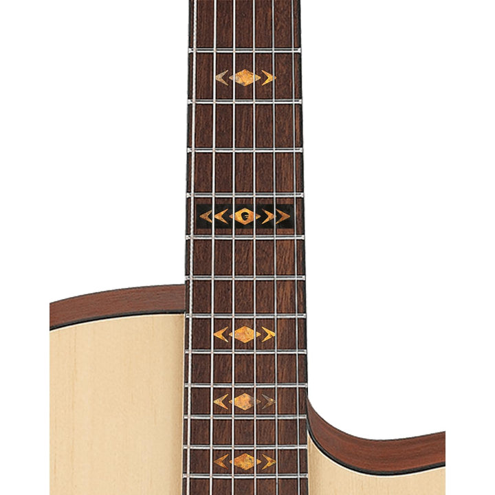 Diamonds & Arrows - Inlay Sticker für Akustik- und E-Gitarren Griffbretter - Made in Germany (Rusty