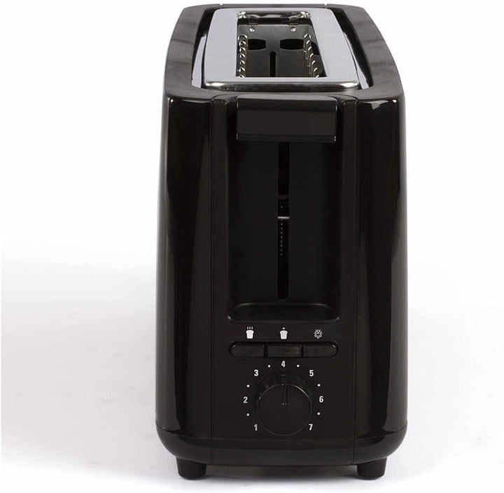 Schwarzer 1-Schlitz-Toaster - DOD168N, Schwarz