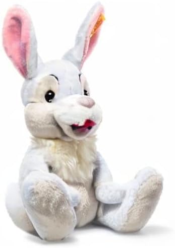Steiff Klopfer Hase sitzend Disney - 21cm Kuscheltier für Babys - weich & waschbar - bunt (024627),