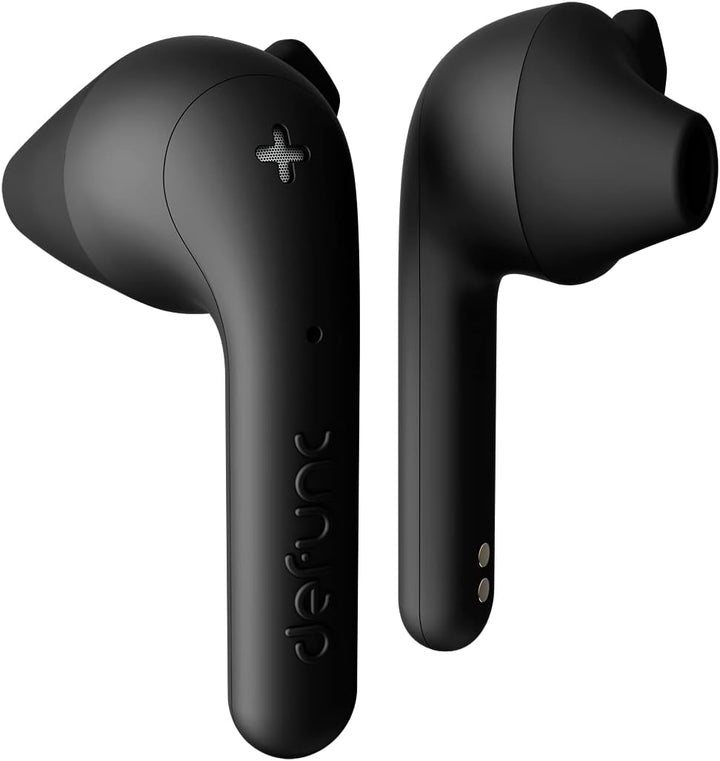 Defunc True Music kabellose Ohrhörer - Kristallklarer Klang, hohe Mikrofonqualität, Lange Akkulaufze