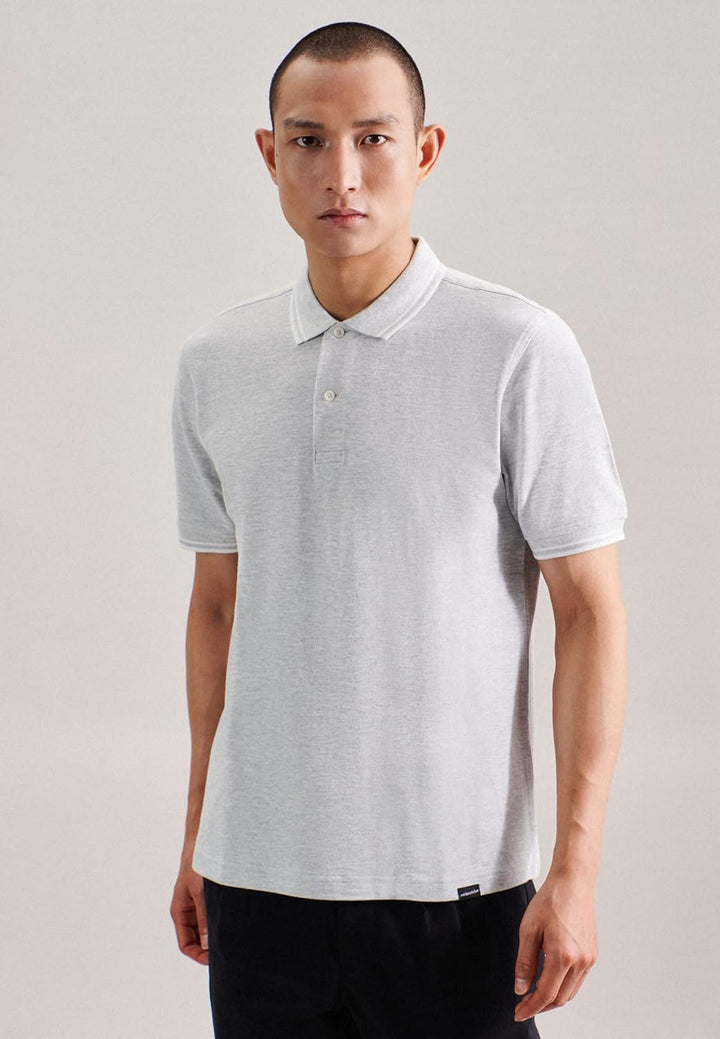Seidensticker Herren Regular Fit Polo Shirt S Blau, S Blau
