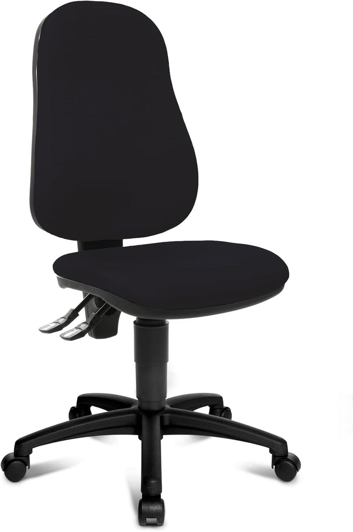 Topstar Point 60, Bürostuhl, Schreibtischstuhl, Stoff, schwarz
