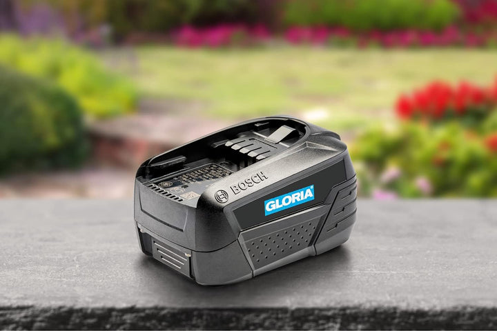 GLORIA 18V Bosch Akku - 4.0 Ah | Power for All Linie | 18V Akku PBA für viele Gartengeräte (von GLOR