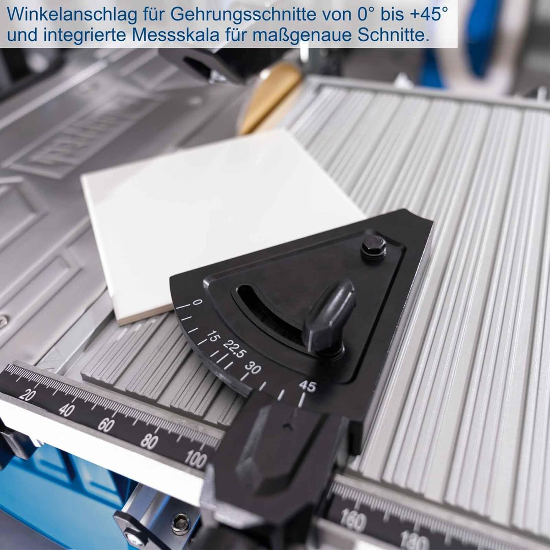 Scheppach Fliesenschneidmaschine WTS2000 Fliesenschneider mit Schiebeschlitten | 900W Leistung | Sch
