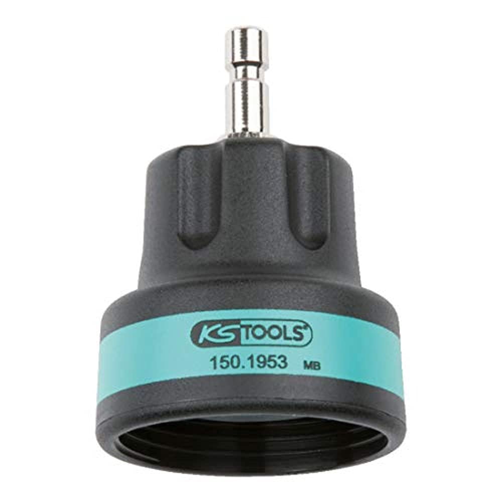 KS Tools 150.1953 Kühlsystem-Bajonettadapter, #18, IG M46x3, türkis Nr. 18, Nr. 18