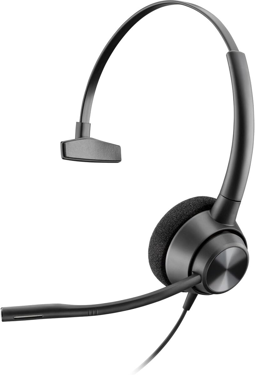 Poly EncorePro 310 QD 300 Series Headset On-Ear kabelgebunden Quick Disconnect One Size Mono, One Si