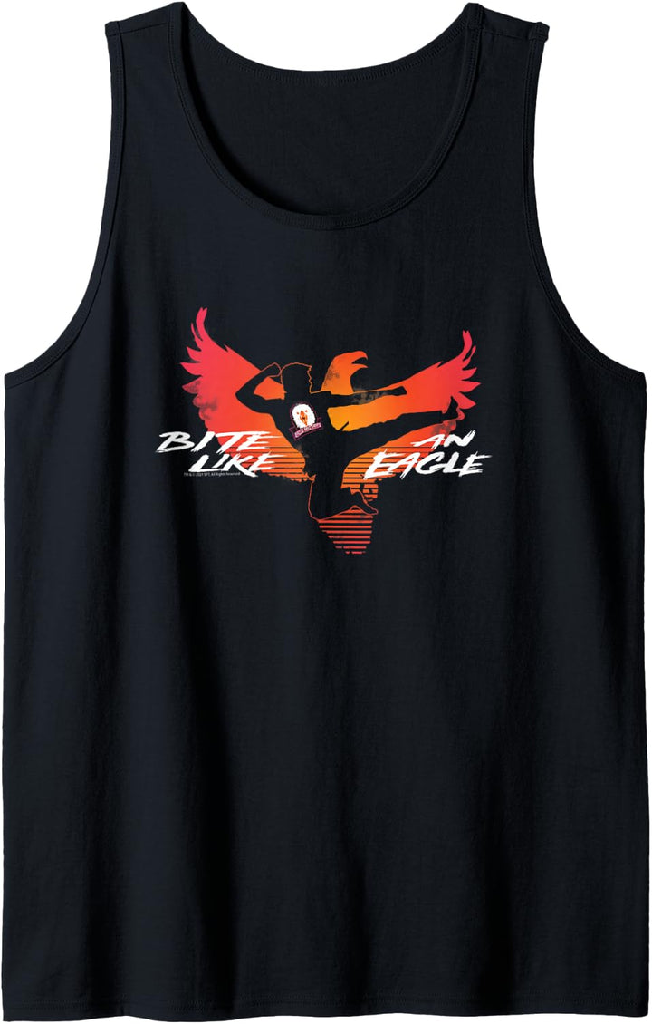 Cobra Kai Beissen wie ein Eagle Jump Kick Tank Top
