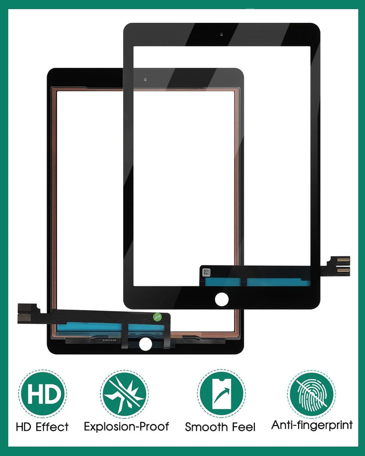 Touchscreen-Digitizer-Glas für iPad Pro 9.7 2016 Generation, für A1673 A1674 A1675 Touch-Display-Pan