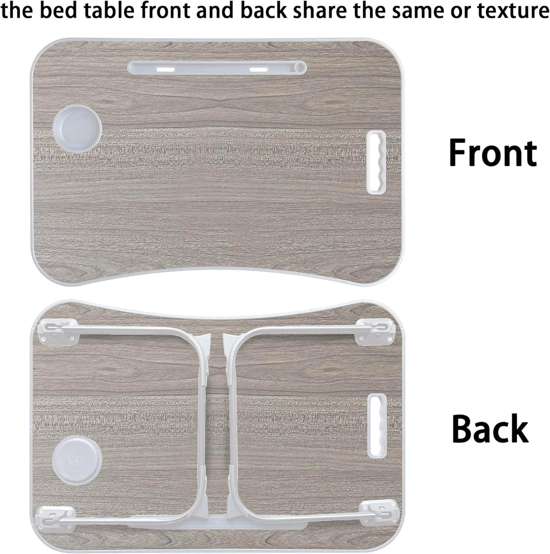 Laptop Bett Tisch, Beinen, tragbarer Frühstückstisch zum Essen, Lesen, Schreiben auf dem Bett, Sofa,