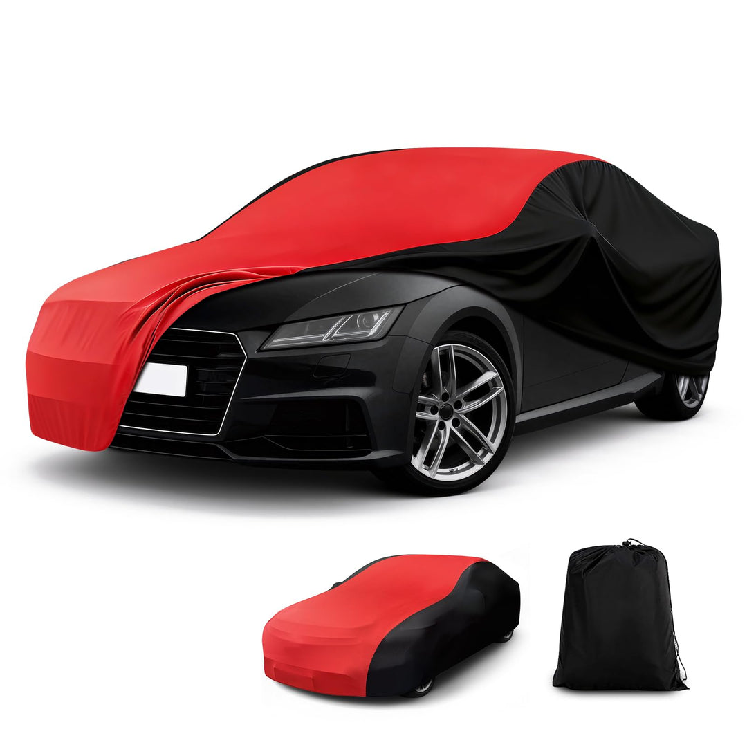 Autoabdeckung Indoor Stretch, Staubdichte Abdeckplane Auto, Autoplane Indoor, Universal Autogarage A