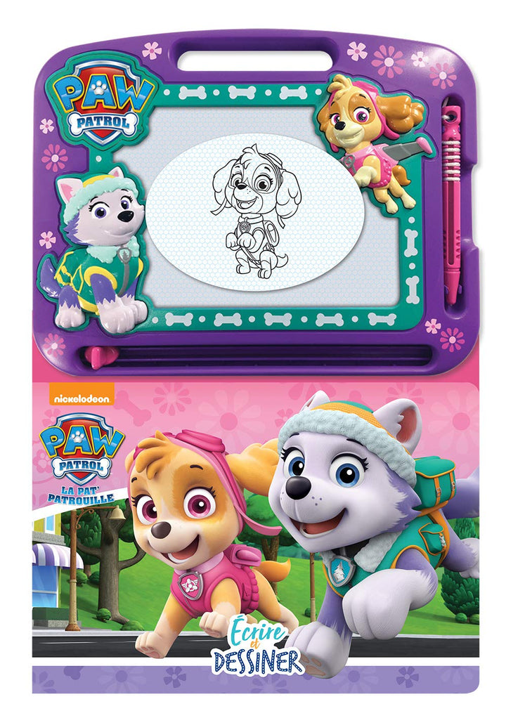 Nickelodeon Paw Patrol Schreiben und Zeichnen, Rosa