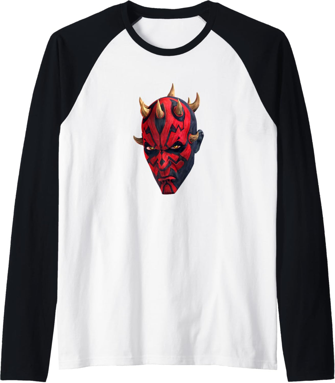 Star Wars: Clone Wars Darth Maul Big Face Raglan