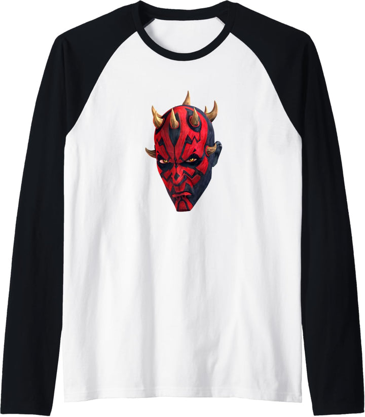 Star Wars: Clone Wars Darth Maul Big Face Raglan