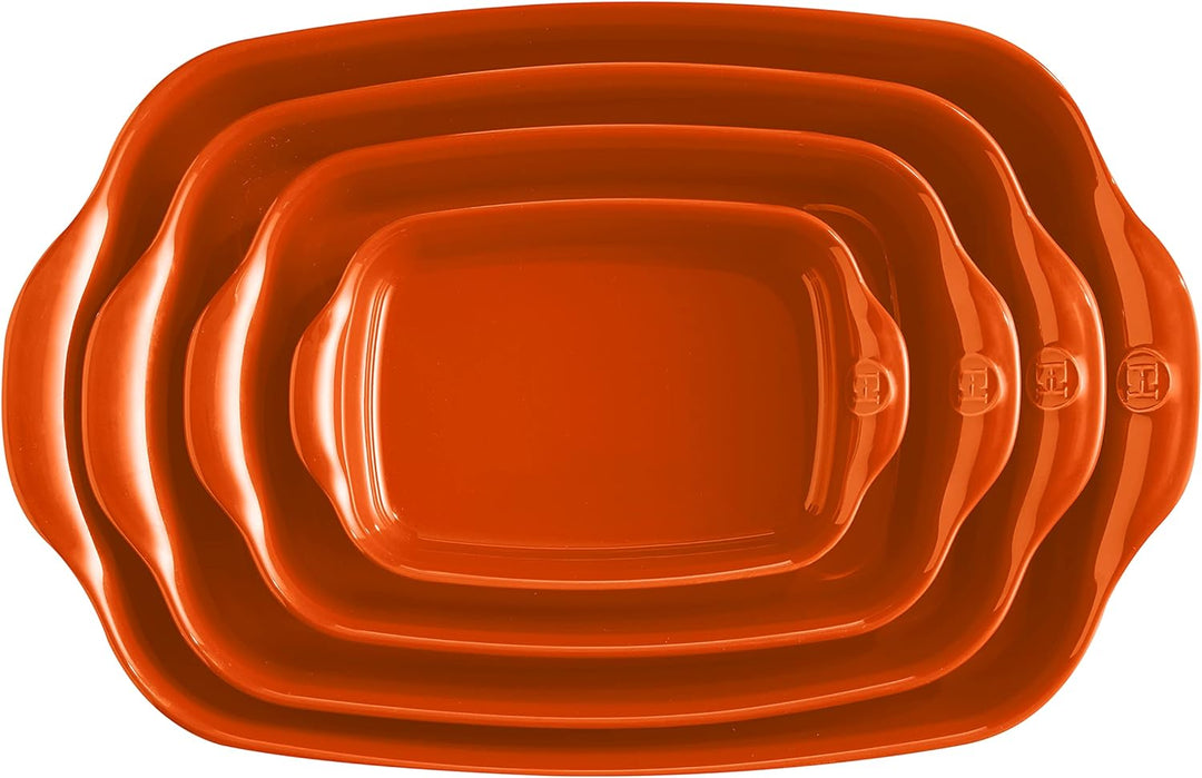 Emile Henry 769649 EH769649 kleine Auflaufform 22 x 14,5 cm Toskana, Keramik